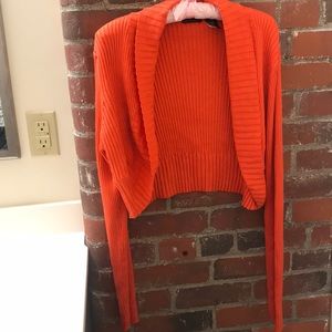 Moda International Ribbed Shrug